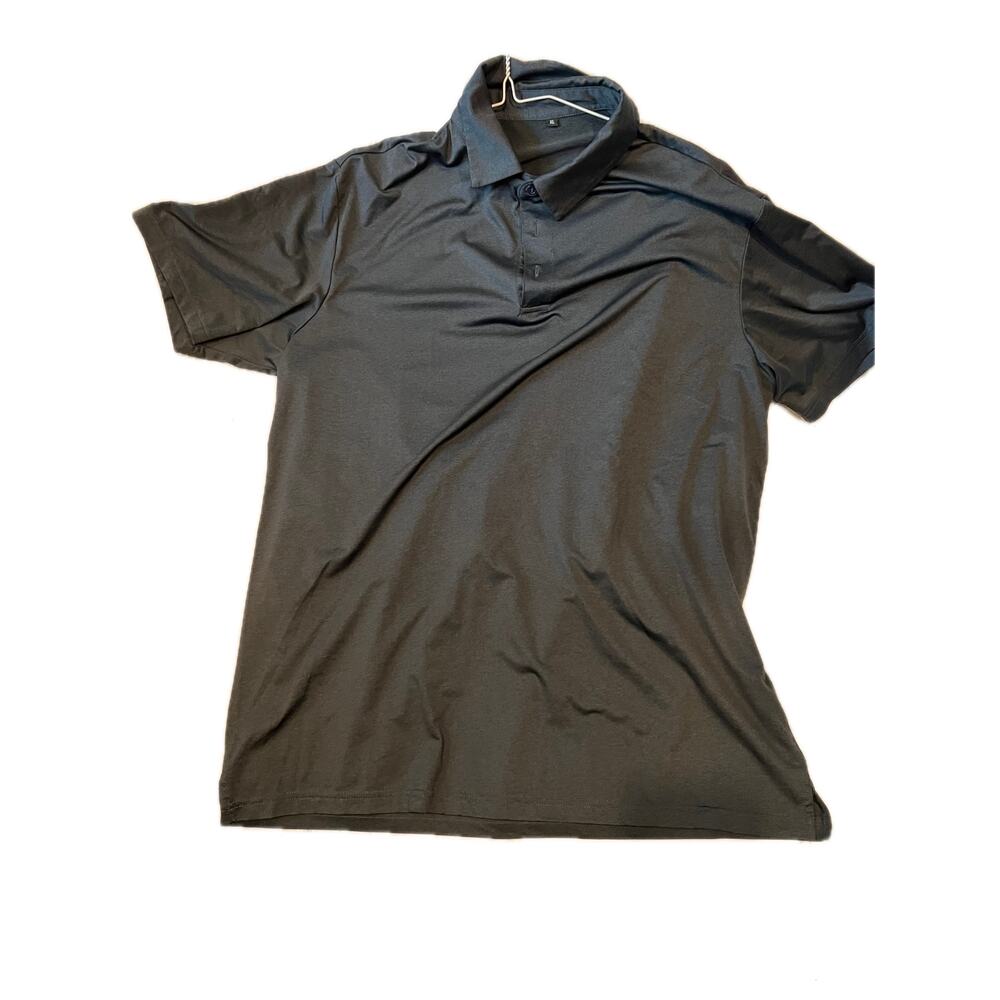 No Label Super Soft Standard Fit Polo Shirt, Mens XL